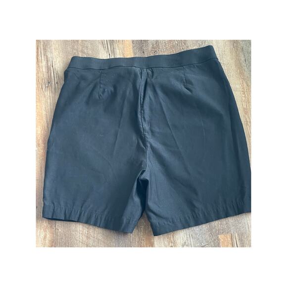 Rafaella Black Dress Shorts 12 - Picture 2 of 13